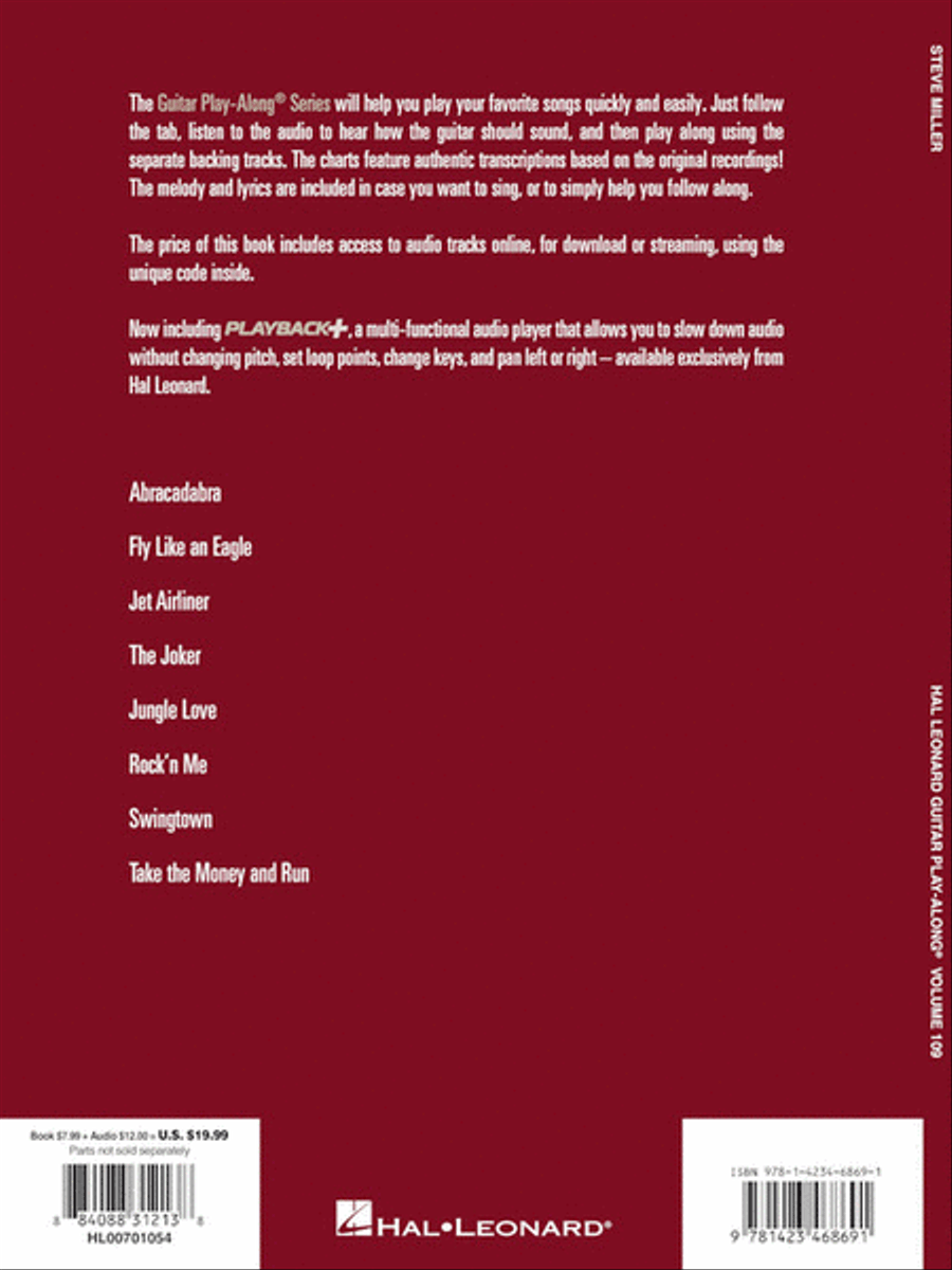 Steve Miller Steve Miller Guitar Tablature scores gallery preview page 9