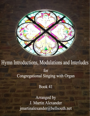 Book cover for Hymn Introductions, Modulations, and Interludes - Book 41