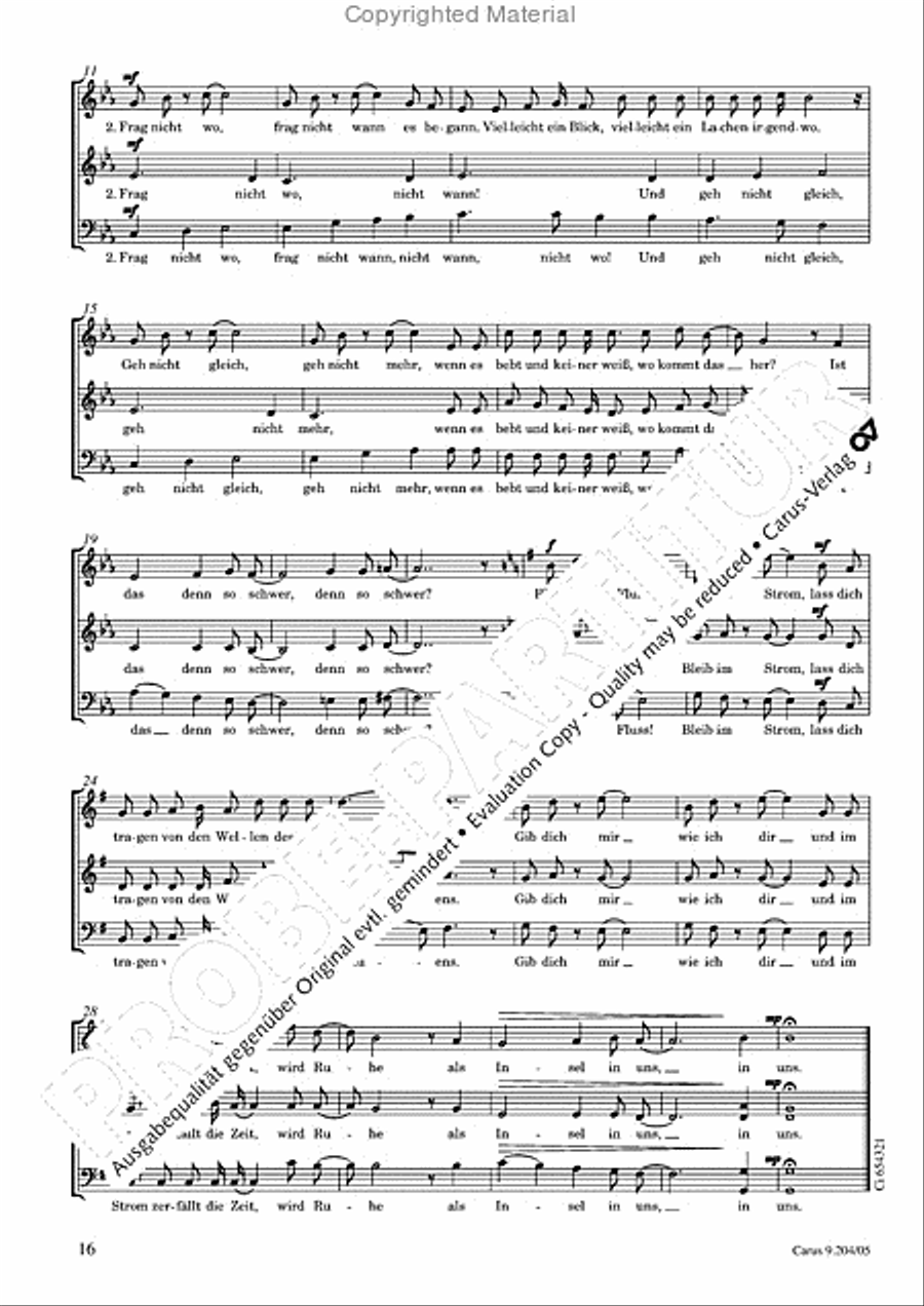 Flusse wie du 3-Part scores gallery preview page 17