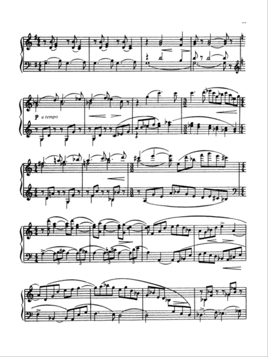 Miaskowsky: Three Sonatas Piano Solo scores gallery preview page 3