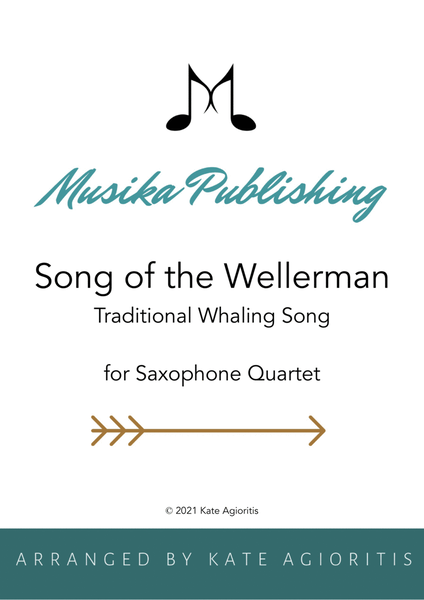 Wellerman (Song of the Wellerman) - for Saxophone Quartet image number null