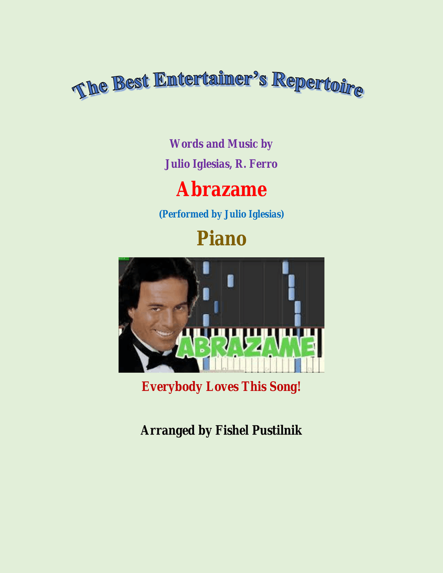 Abrazame Piano Solo scores gallery preview page 1