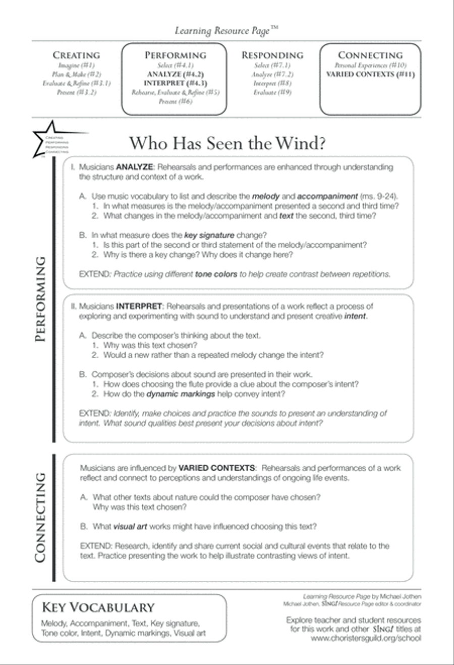 Who Has Seen the Wind? (Two-Part with Opt. Flute) Choir scores gallery preview page 2