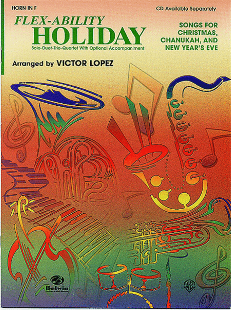 Flex-Ability Holiday -- Solo-Duet-Trio-Quartet with Optional Accompaniment Small Ensemble scores gallery preview page 1