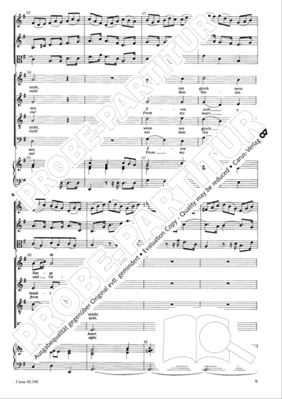 Jesus bleibet meine Freude 4-Part scores gallery preview page 10