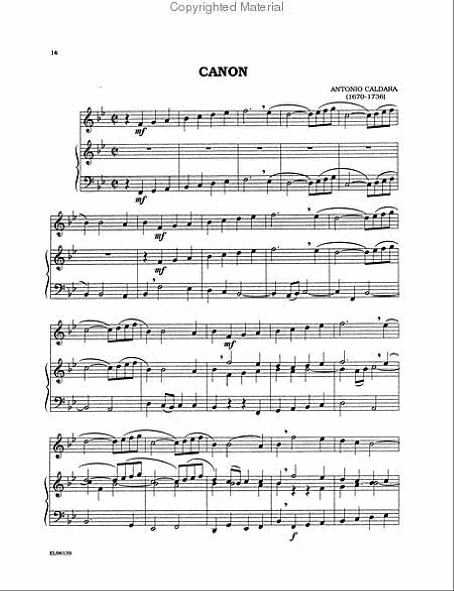 Classical Trios for All (From the Baroque to the 20th Century) Small Ensemble scores gallery preview page 4