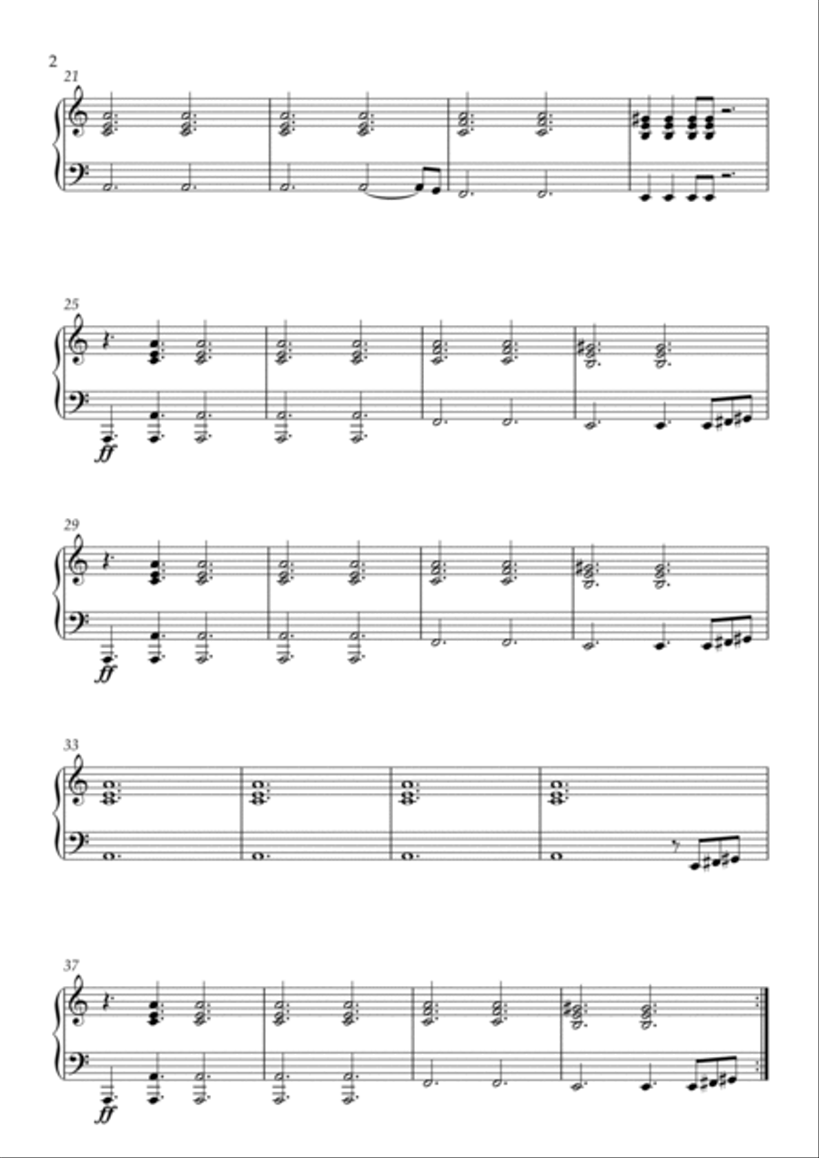 Believer Believer Easy Piano scores gallery preview page 2