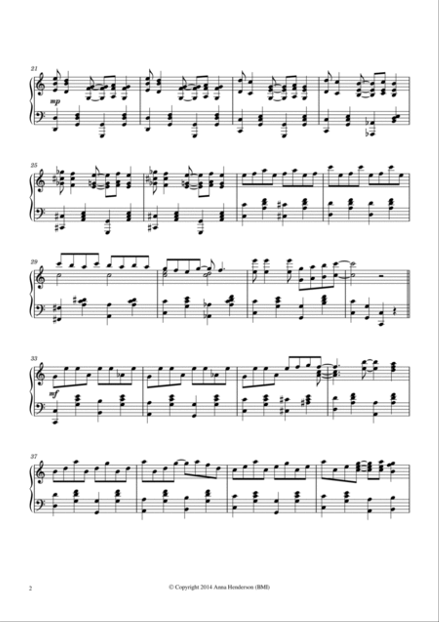 Piccadilly Rag Piano Solo scores gallery preview page 2
