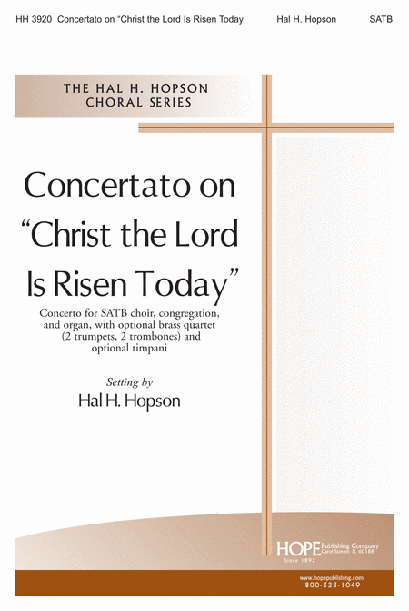 Concertato on  Christ the Lord is Risen Today