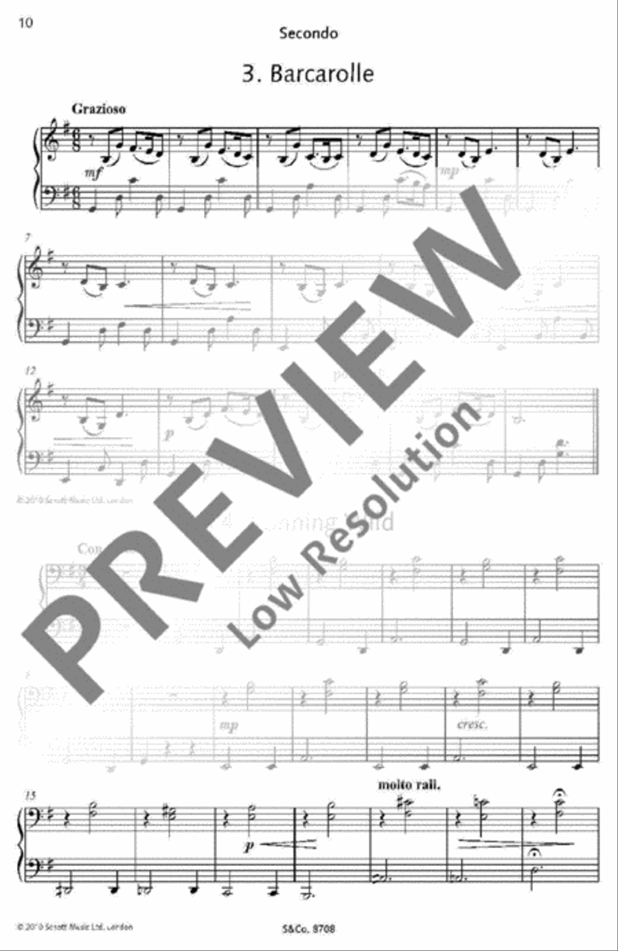 Just for Two Easy Piano scores gallery preview page 8