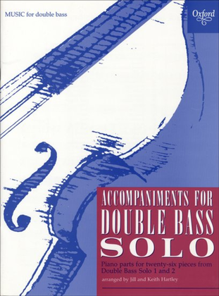Accompaniments for Double Bass Solo