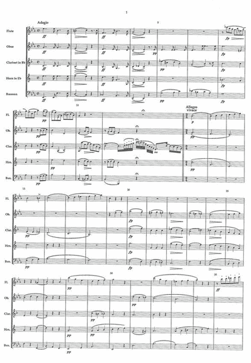 Quintet 1 Op. 2