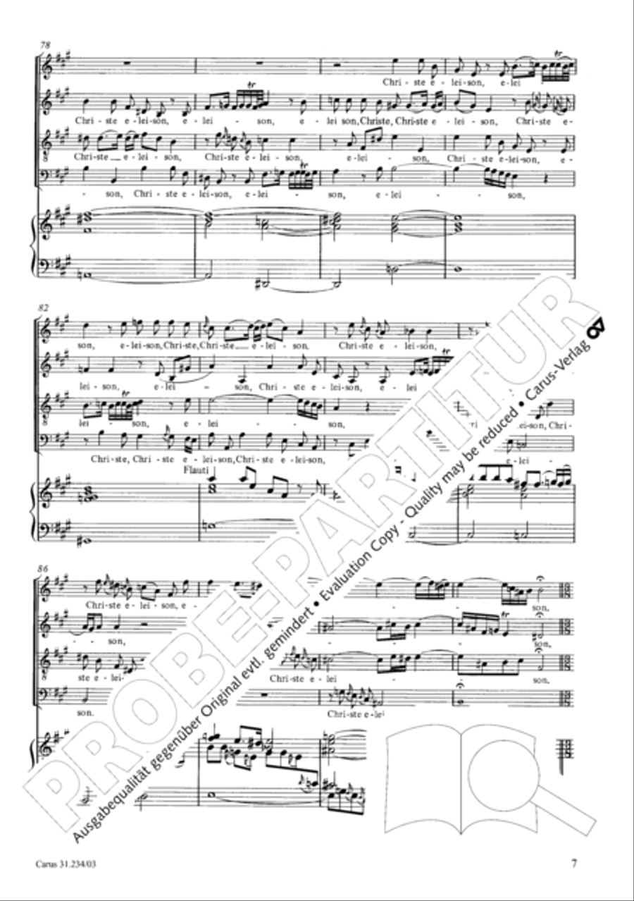 Mass in A major Mass in A major 4-Part scores gallery preview page 10