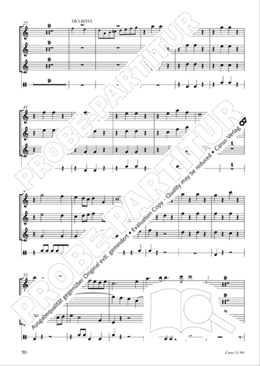 Bach for Brass 1: Cantatas I Voice scores gallery preview page 59