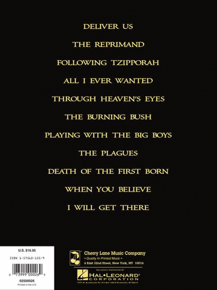 The Prince of Egypt The Prince of Egypt Piano, Vocal, Guitar scores gallery preview page 8