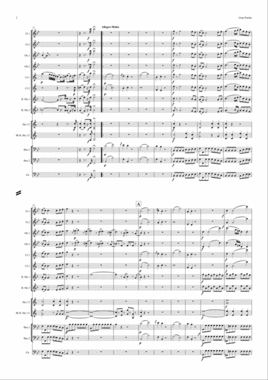 Mozart: Serenade No 10 in Bb 
