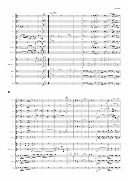 Mozart: Serenade No 10 in Bb "Gran Partita" K361 - symphonic wind