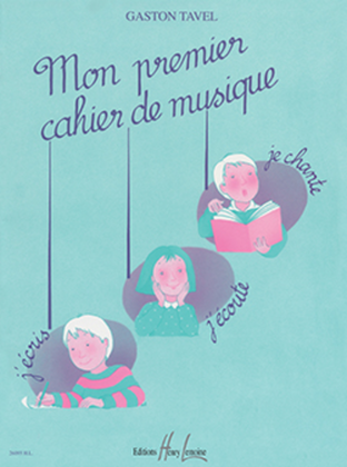 Book cover for Mon Premier Cahier De Musique