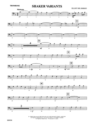 Shaker Variants: 1st Trombone