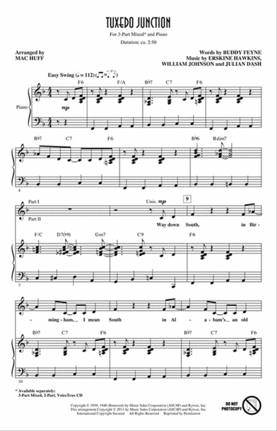 Tuxedo Junction 3-Part scores gallery preview page 2