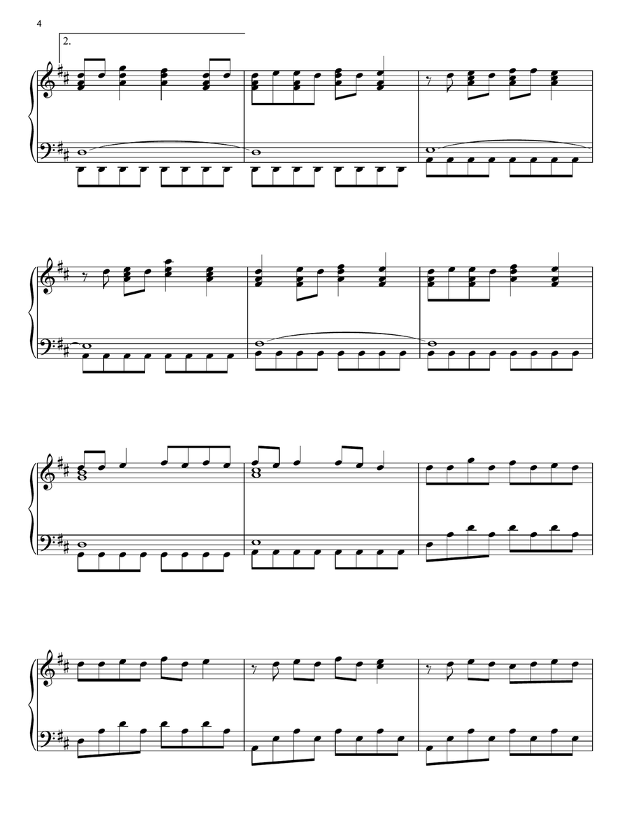 Love Story Piano Solo scores gallery preview page 4