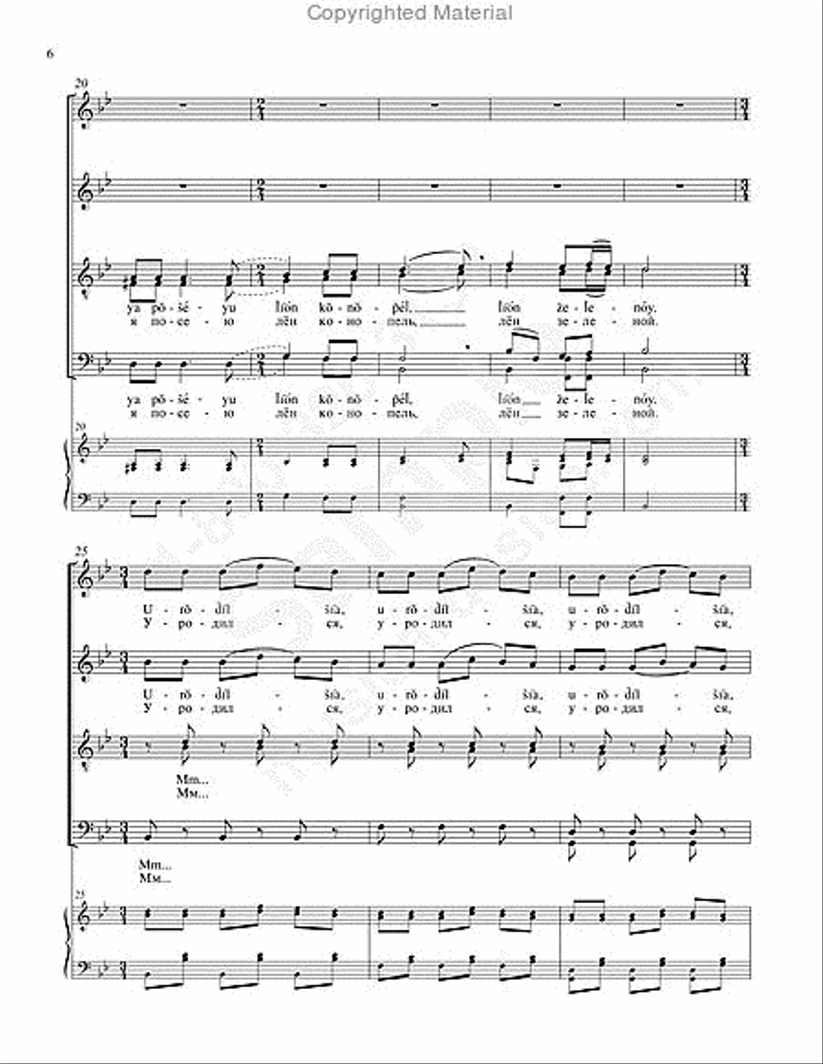 In the Dark Forest 4-Part scores gallery preview page 5