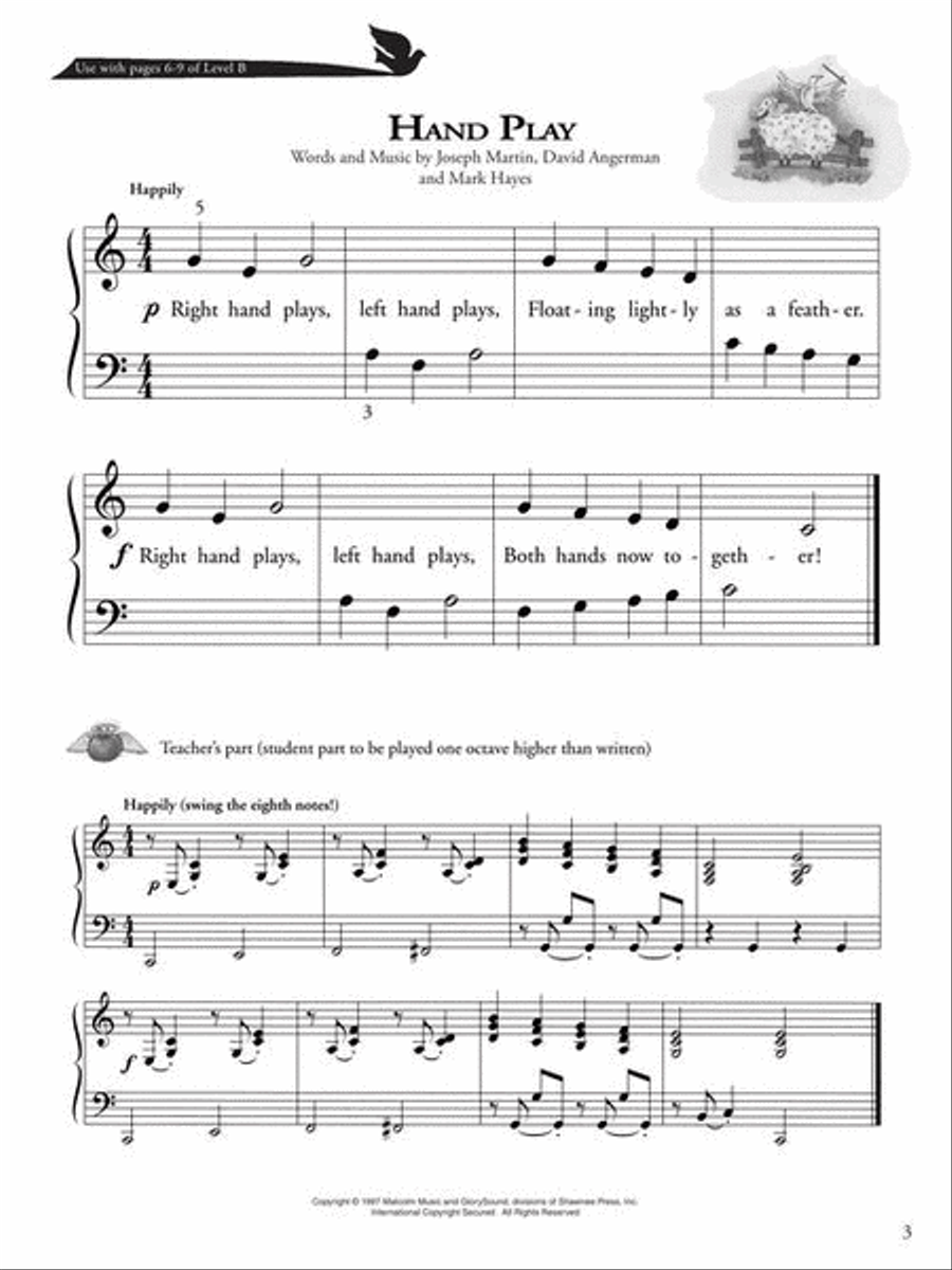 Keys for the Kingdom - Performance Book, Level B Piano Method scores gallery preview page 4