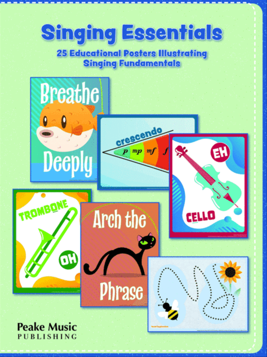 Singing Essentials Poster Pack Posters & Prints scores gallery preview page 2