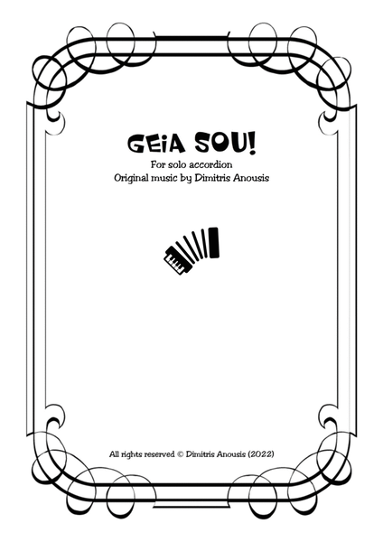 Dimitris Anousis "Geia sou!" for solo accordion image number null
