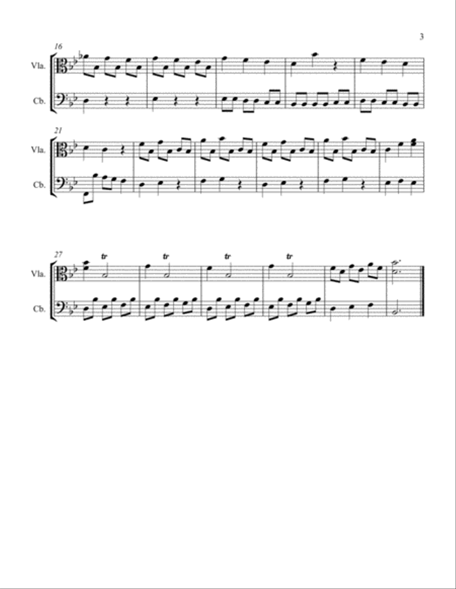 Fantasia String Duet scores gallery preview page 3