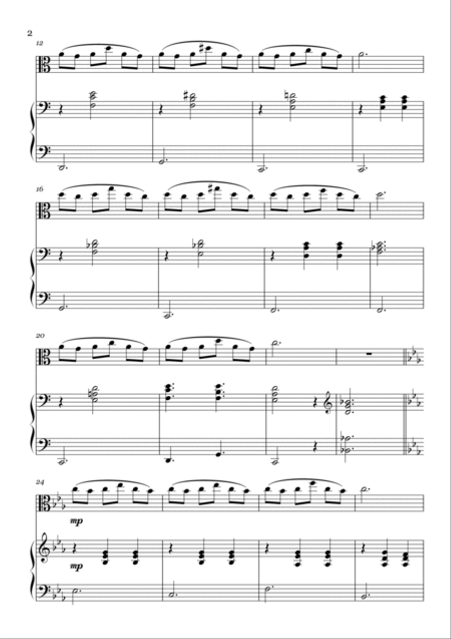 Pela Luz Dos Olhos Teus Pela Luz Dos Olhos Teus Viola scores gallery preview page 3
