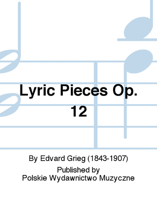 Book cover for Lyric Pieces Op. 12