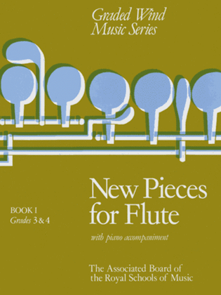 Book cover for New Pieces for Flute, Book I