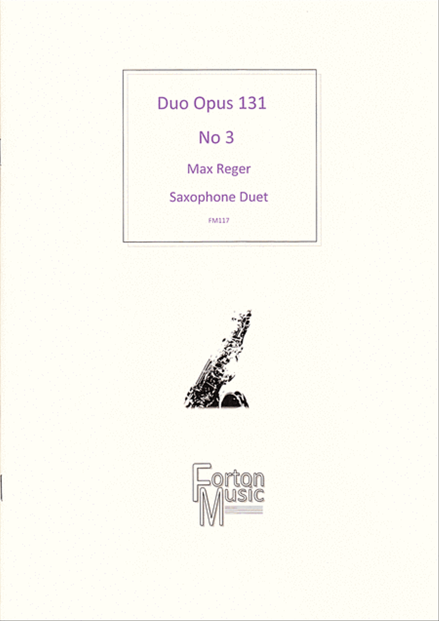 Duo Opus 131 no 3 Woodwind Duet scores gallery preview page 1