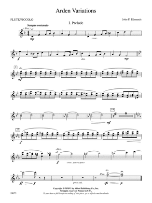 Arden Variations: Flute