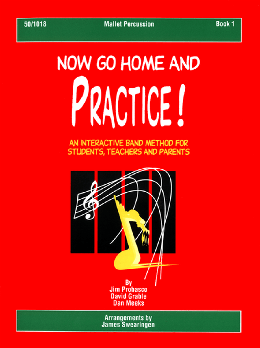 Now Go Home And Practice Book 1 Mallet Percussion Percussion scores gallery preview page 1