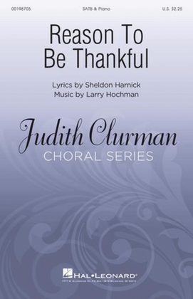 Book cover for Reason to Be Thankful