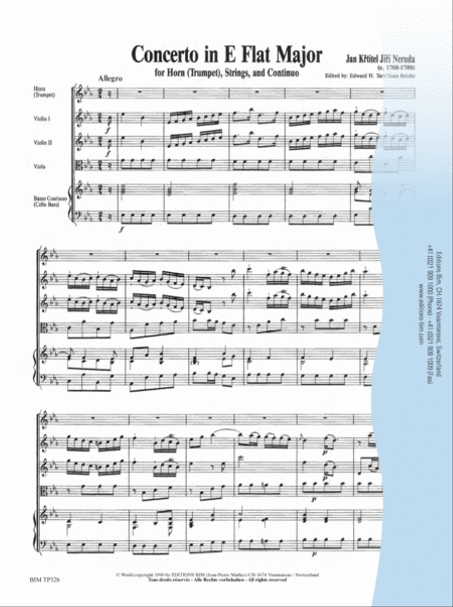 Concerto in Eb Major String Orchestra scores gallery preview page 2