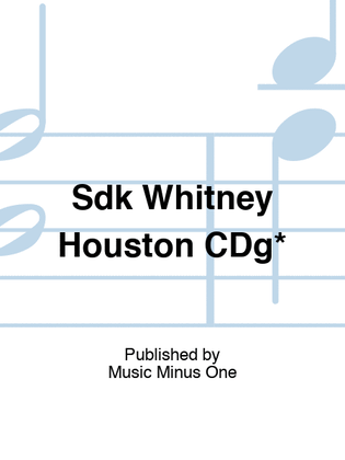 Sdk Whitney Houston CDg*