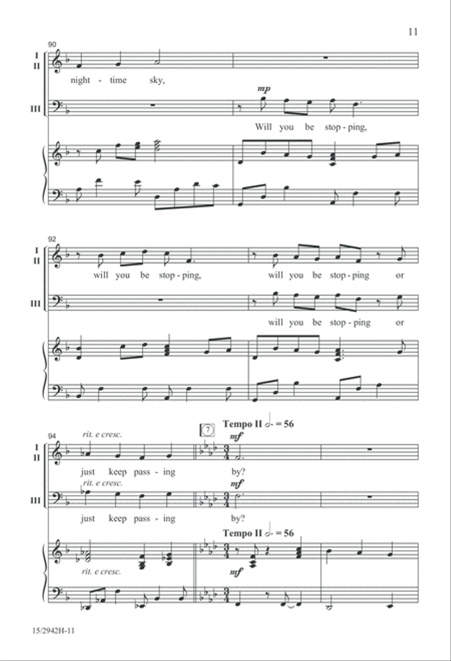 A Starry Night A Starry Night 3-Part scores gallery preview page 12