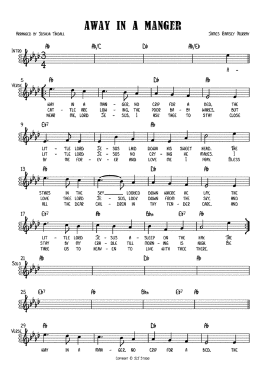 Christmas Songs (A collection of 16 Lead Sheets) Jazz Ensemble scores gallery preview page 5
