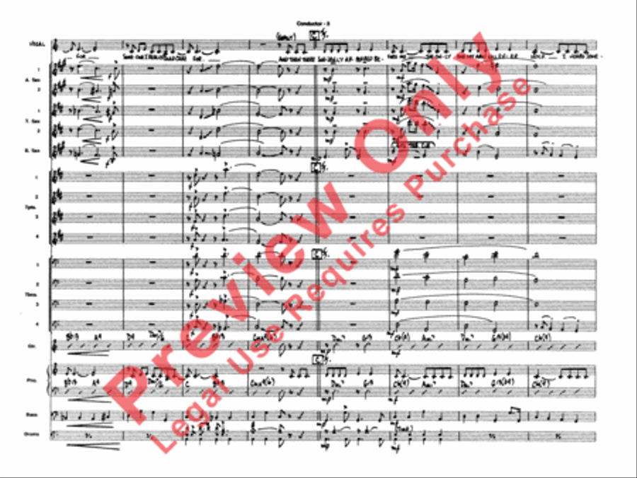 Blue Moon Blue Moon Jazz Ensemble scores gallery preview page 5