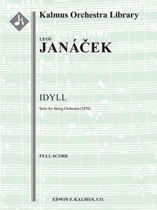 Book cover for Idyll: Suite for String Orchestra