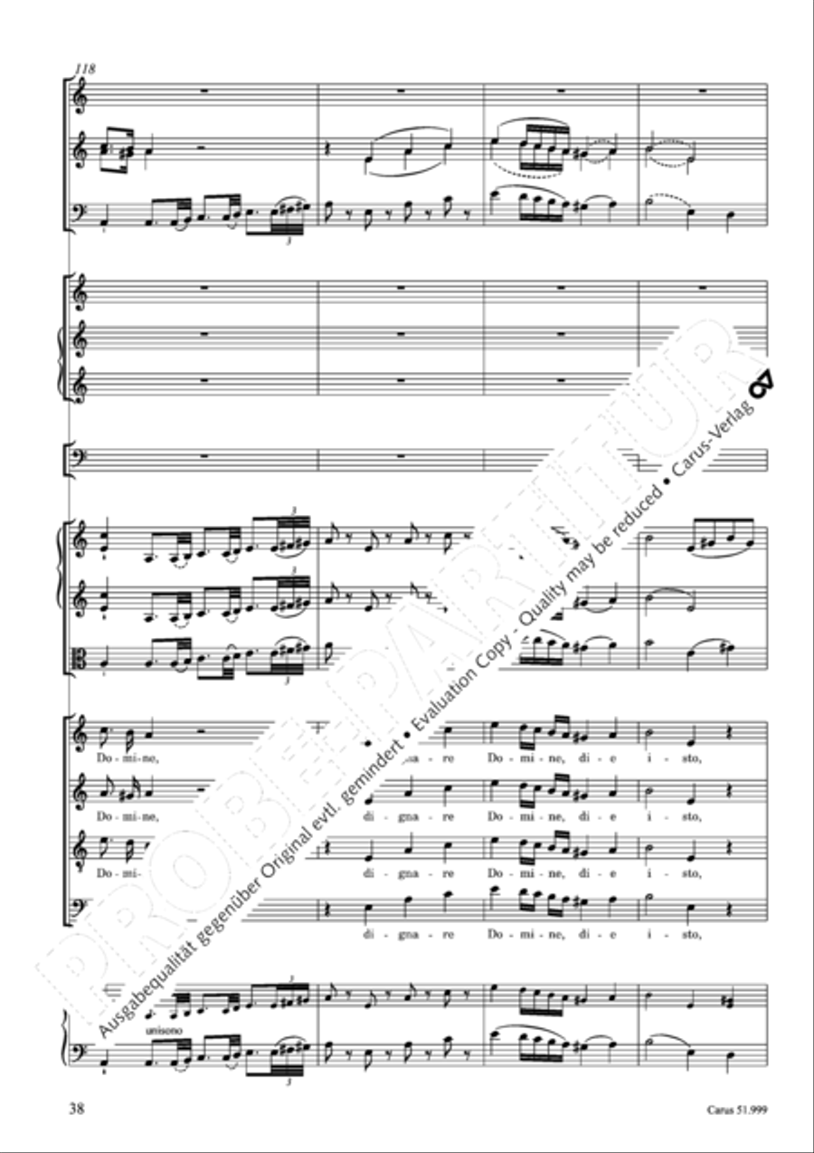 Te Deum Te Deum 4-Part scores gallery preview page 39