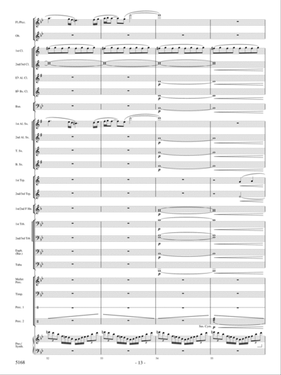 Brule River Celebration Brule River Celebration Concert Band scores gallery preview page 12