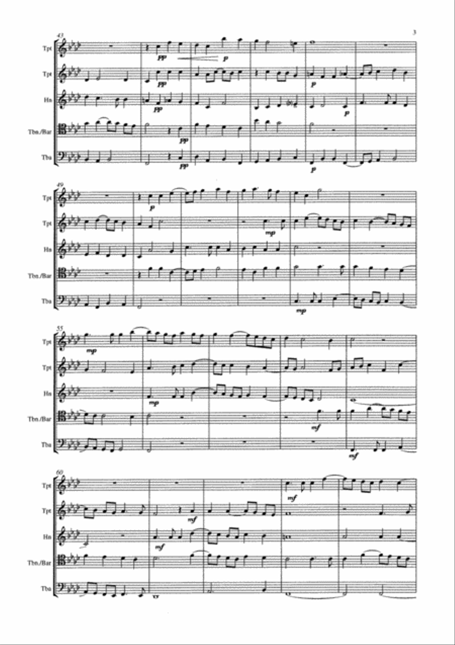 Three Motets