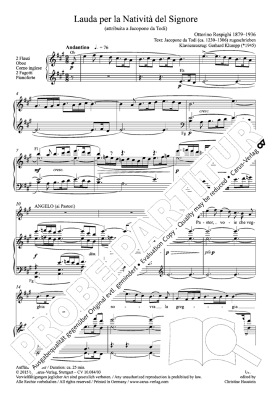 Lauda per la Nativita del Signore Divisi scores gallery preview page 10