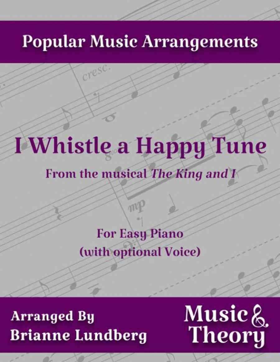 I Whistle A Happy Tune Voice scores gallery preview page 1