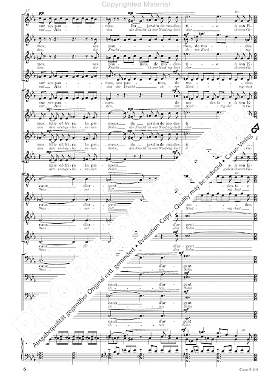 Trois Fragments de son Trois Fragments de son Choir scores gallery preview page 9