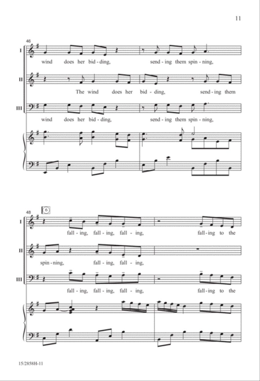 Winter's Waking Winter's Waking 3-Part scores gallery preview page 12